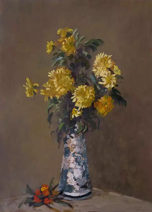 Witold Kubicha - Flowers - according to Henri Fantin-Latour