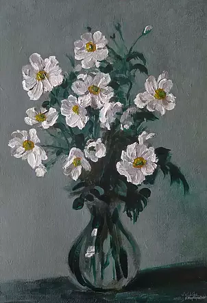   - Flowers - according to Henri Fantin-Latour