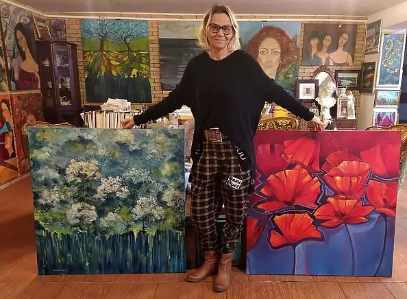 Krystyna Ruminkiewicz - Fiori di papavero