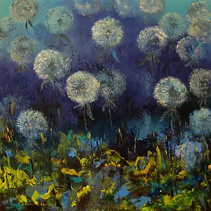 Krystyna Ruminkiewicz - Florism with puffs