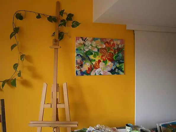 Anna Borcz - Kwitnące drzewa