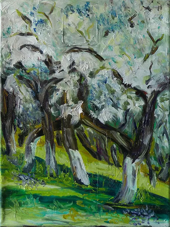 Ilona Milewska - The blooming trees