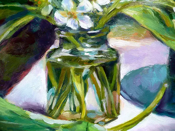 Barbara Gulbinowicz - Blooming wild strawberries