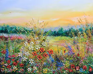 Radosław Popek - MEADOW ON DUSK