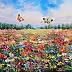 Radosław Popek -  MEADOW WITH BUTTERFLIES