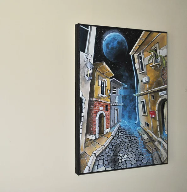 Dariusz Franciszek Różyc - ''LA RUE 1408'' cykl ''Nie tak odległe..''