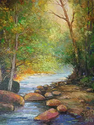 Józef Łącki - FOREST POTOK