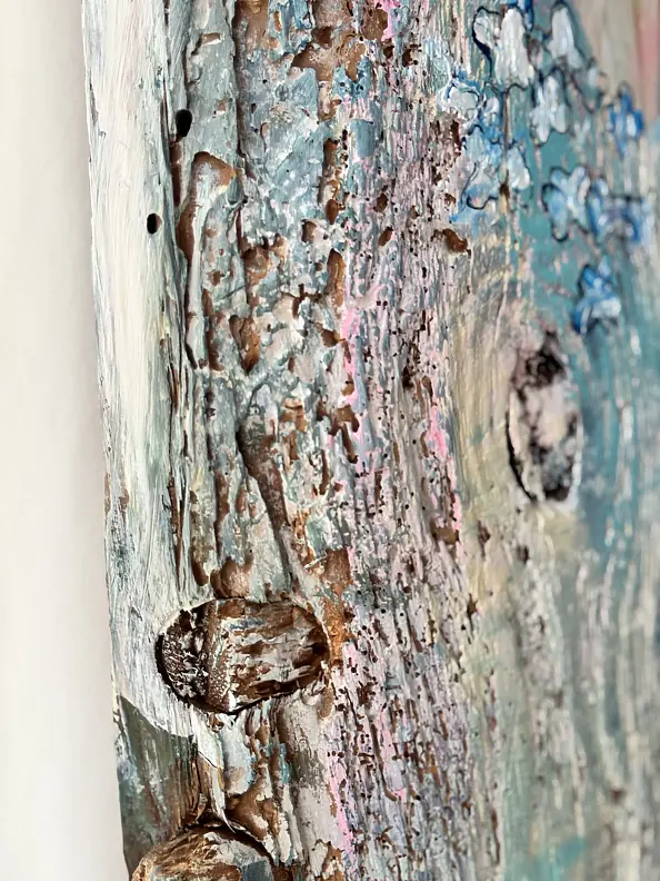 Sylwia Kalinowska - LILA - OBRAZ NA DESCE