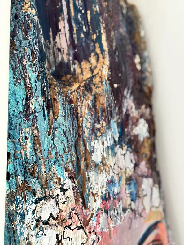 Sylwia Kalinowska - LILA - OBRAZ NA DESCE