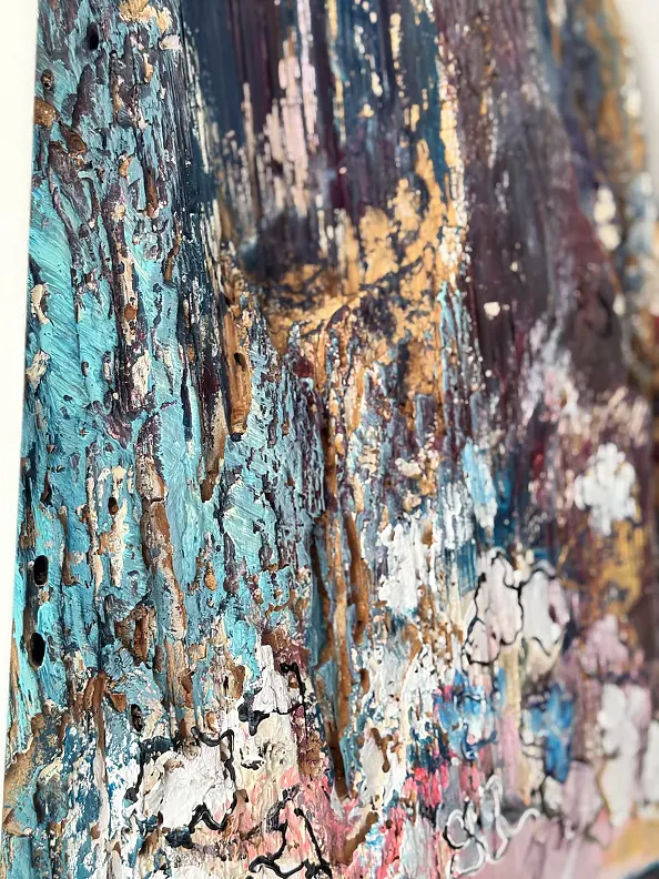 Sylwia Kalinowska - LILA - OBRAZ NA DESCE