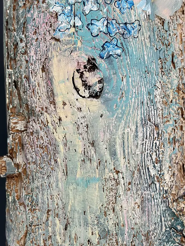 Sylwia Kalinowska - LILA - OBRAZ NA DESCE