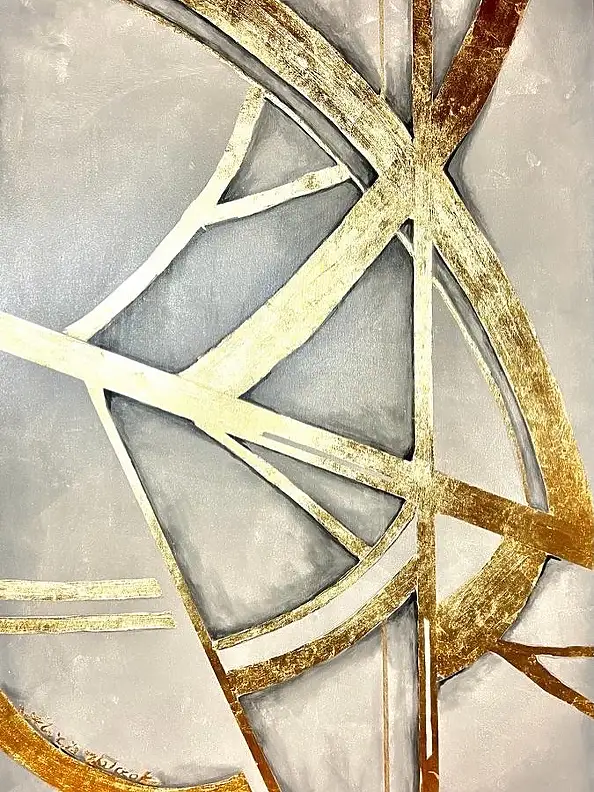 Alicja Walczak, LINEE DI VITA, Altro, Dipinto acrilico - tela, 100 x 150