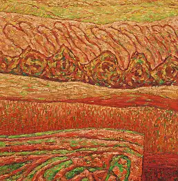 ZBIGNIEW BLEKIEWICZ, LOCUS 6, Ölbild - Leinwand, 50 x 70