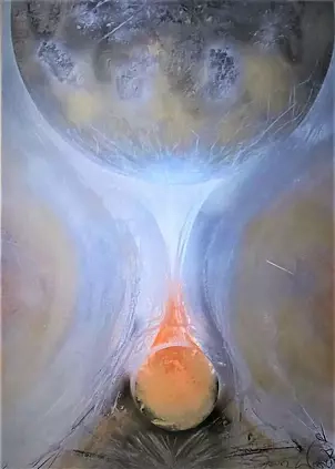 Janusz Wosiek - THE PLANET WOMAN ABOVE THE GRAIN