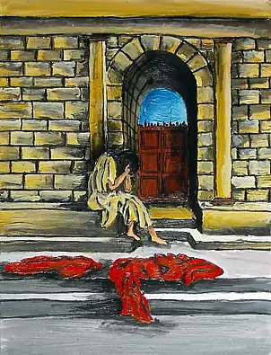 Katarzyna Gąsiorowska - La Derelitta (za S. Botticelli)