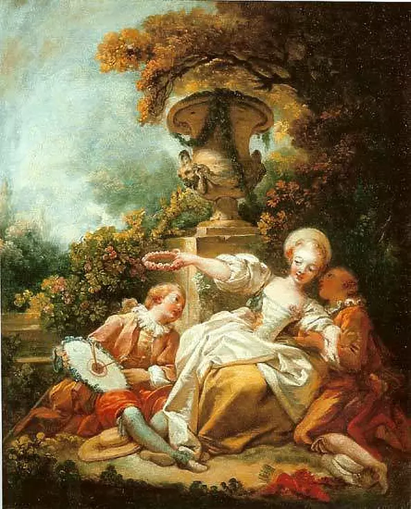 Jean Honoré Fragonard - Fixe la coquette