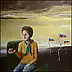Giovanni Greco, the perversion of dualism, Oil painting, Acrylic painting - canvas, 80 x 80