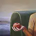 Giovanni Greco, the perversion of dualism, Oil painting, Acrylic painting - canvas, 80 x 80