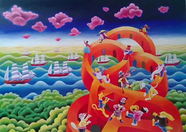 Antonio Calabrese - Quarta La città delle fiabe.