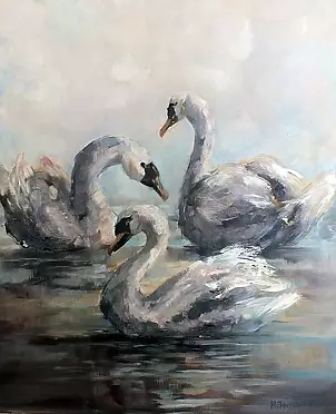Michalina Derlicka - Swans
