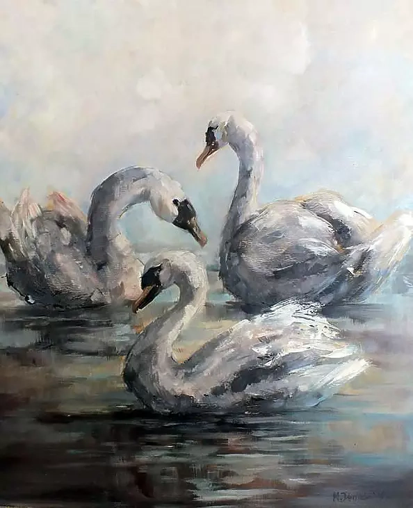 Michalina Derlicka - Swans