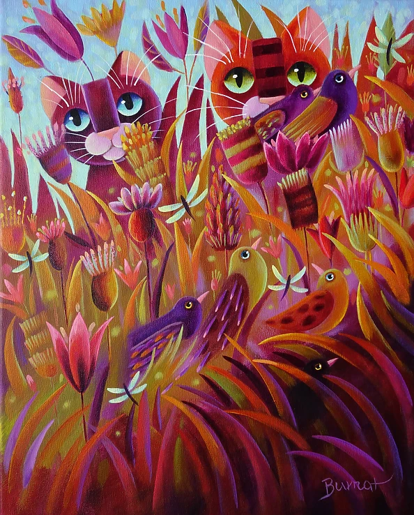 Wiesława Burnat - The meadow connects us