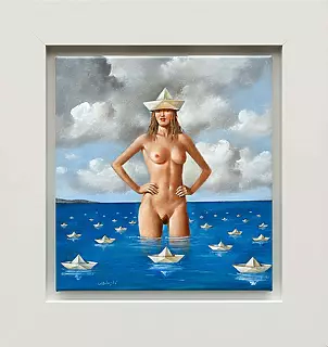 Rafał Olbiński - Присутствует леди Гамильтон - 2020 г.