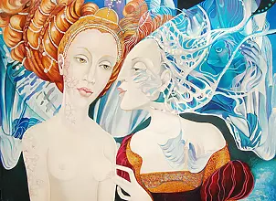 Tatyana Binovska - Lady Winter and Lady Autumn