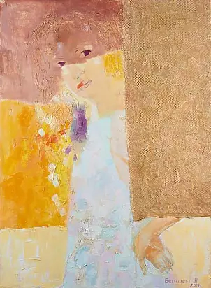 Nataliya Begisheva - Lady in blue