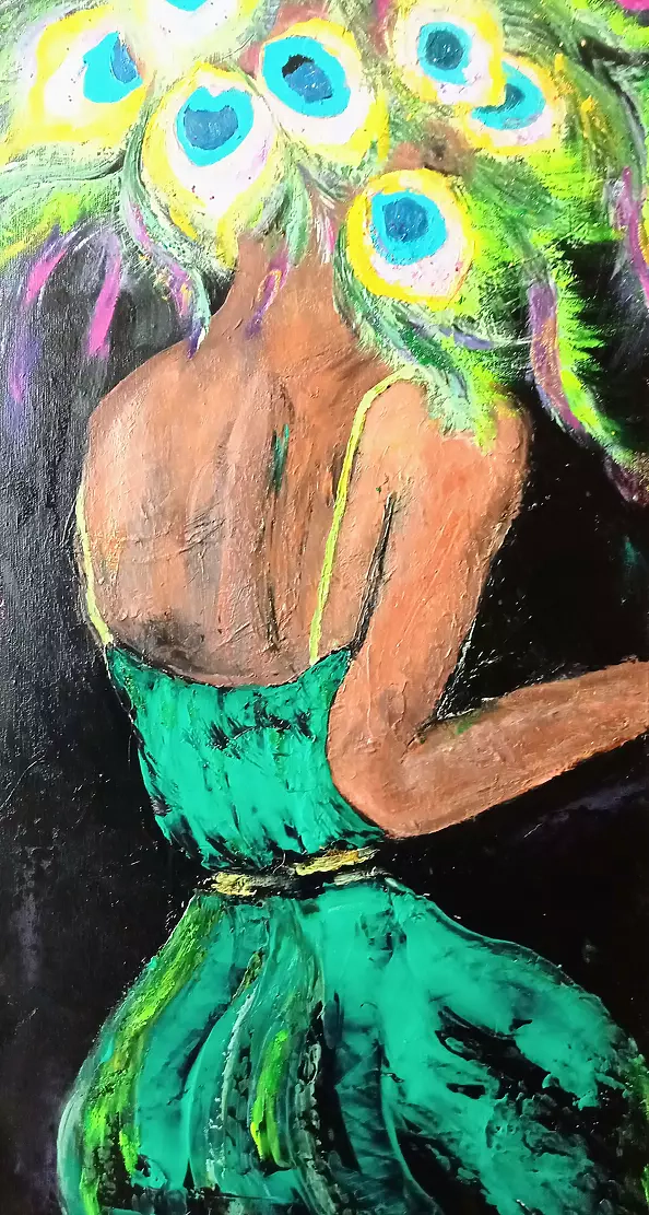 Ewa Mościszko - Lady in green