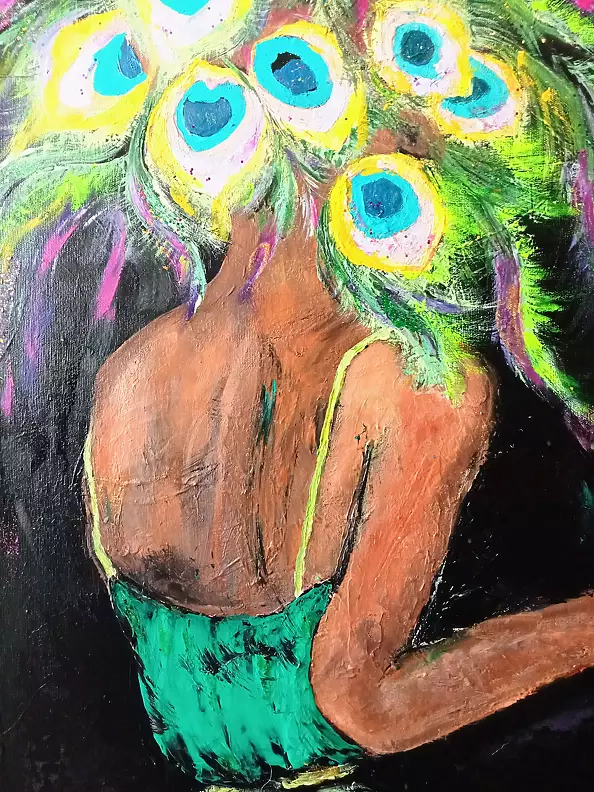 Ewa Mościszko - Lady in green