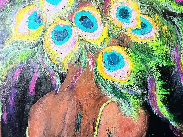 Ewa Mościszko - Lady in green