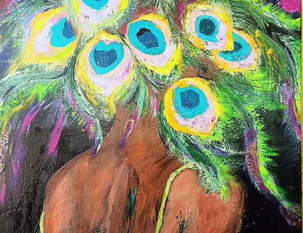 Ewa Mościszko - Lady in green