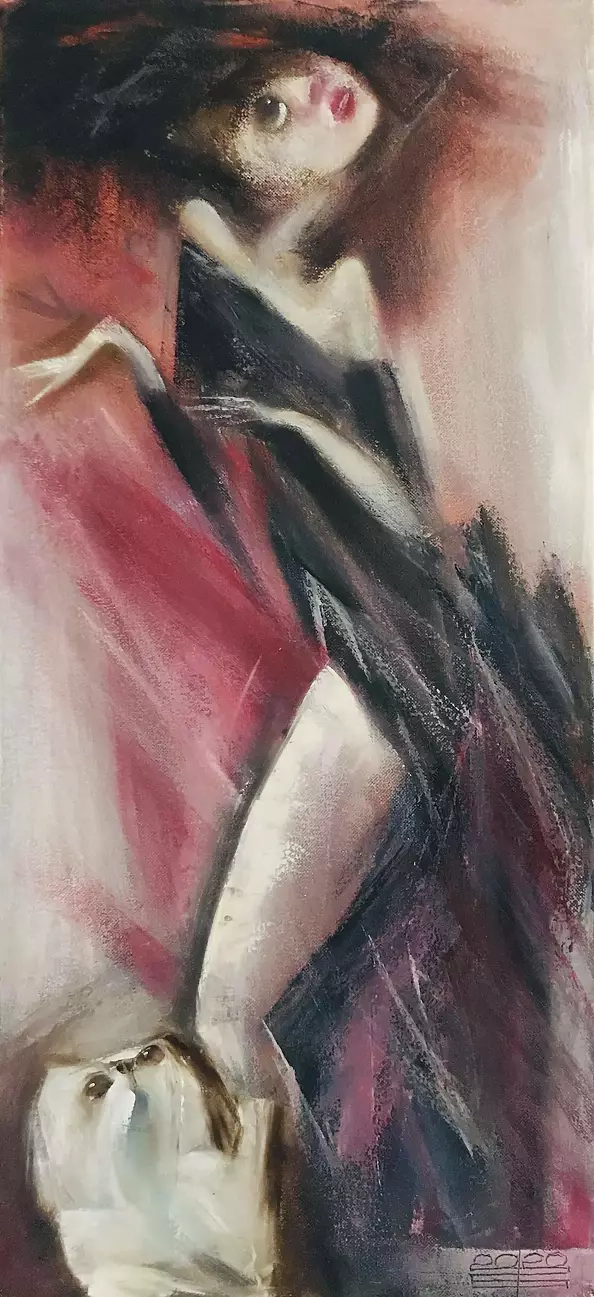 Simakov Vladimir - Lady with a dog