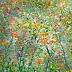 Jacek Rutkowski, Łąka 1, Obraz akrylowy - płótno, 40 x 50