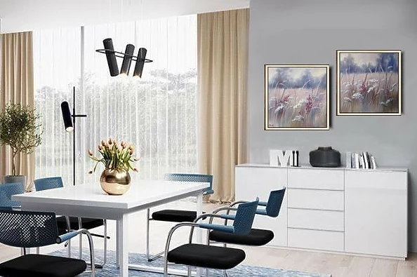 Lidia Olbrycht - Meadow oil diptych