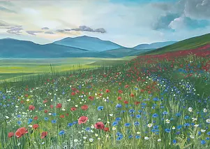Luba Santkiewicz - Flower meadow