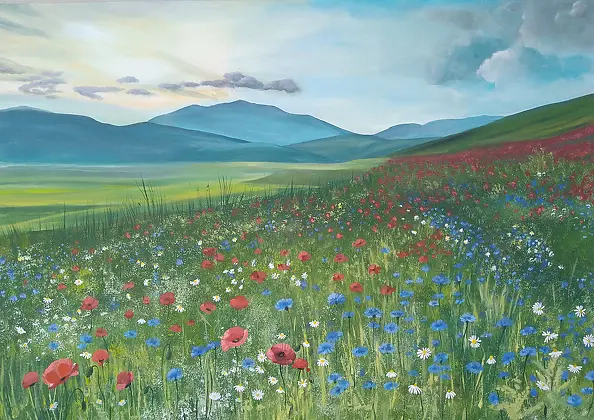 Luba Santkiewicz - Flower meadow