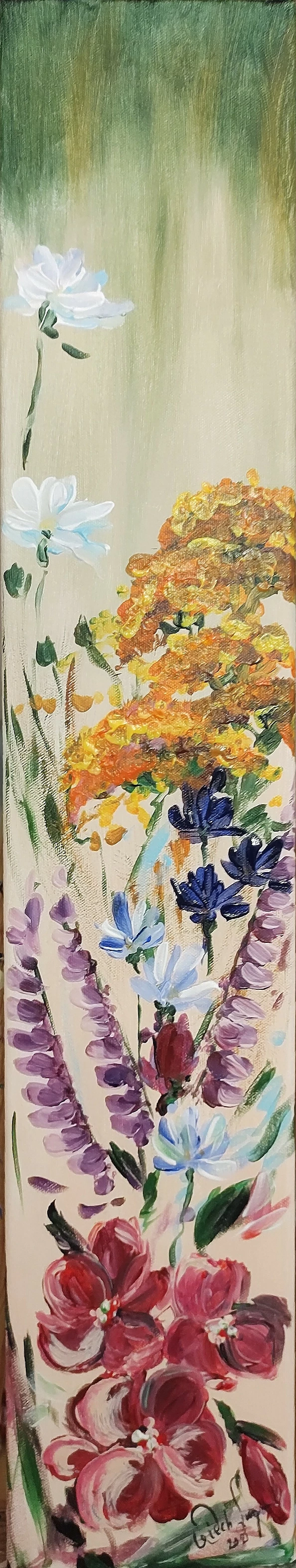 LUCYNA Wiech - Łąka - tryptyk 