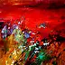 Grażyna Mucha - Meadow in red