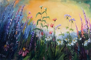 Ewa Krzymińska - Meadow, the scent of summer