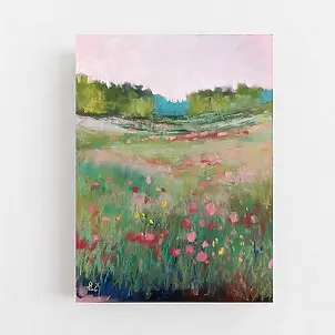   - Meadow - pastel drawing