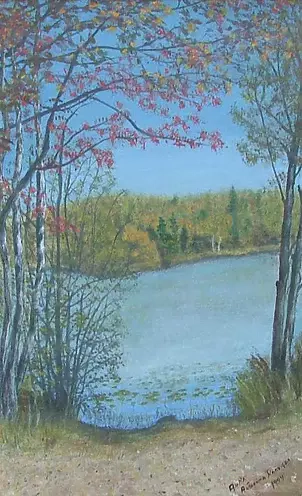   - Lake in autumn