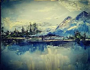   - Lake in the mountains