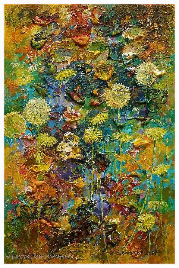 Krzysztof Łozowski - Meadow. Dandelions I
