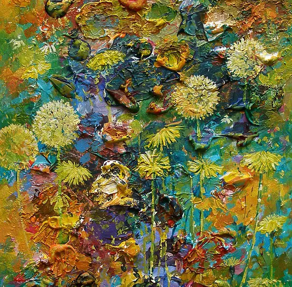 Krzysztof Łozowski - Meadow. Dandelions I