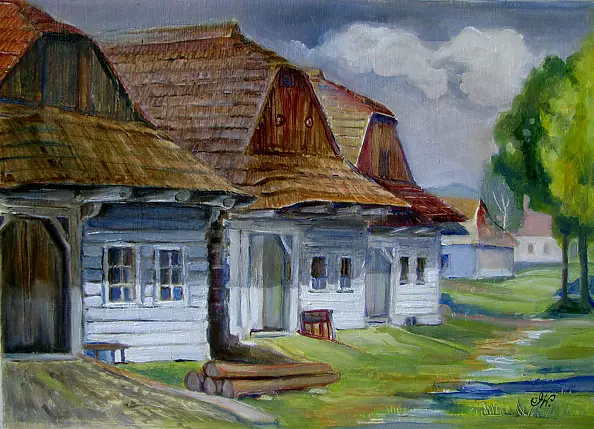 Małgorzata Wójtowicz Cichoń - Lanckorona- ul Palecka 