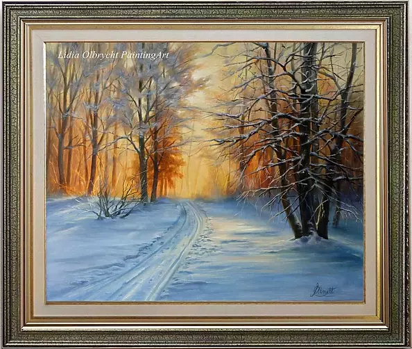 Lidia Olbrycht - Forest, sun, winter