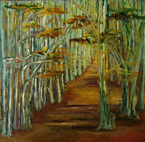 Helga Maria RADOCHOŃSKA - Beech forest abstraction