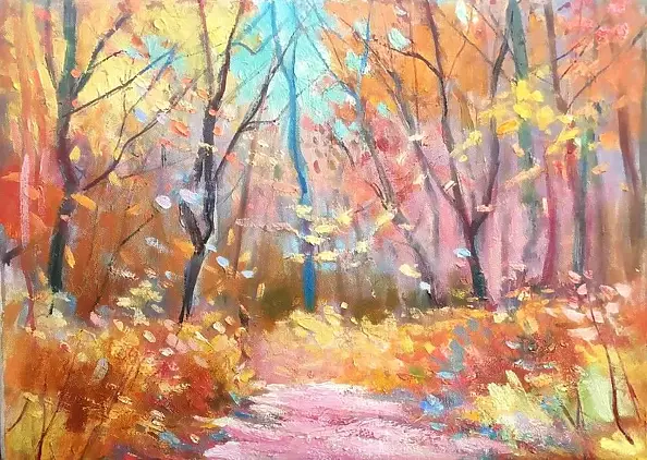 Włodzimierz Draczyński - Autumn forest